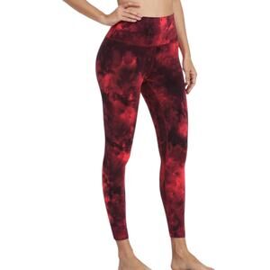 14. HeyNuts High Waisted Tie Dye Yoga Active Ankle Legging Diamond Dye Black